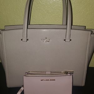 My wrestlet & Kate spade bag